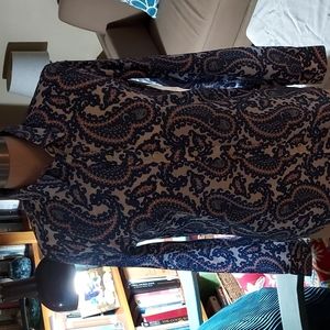 Banana Republic paisley blouse. XS.